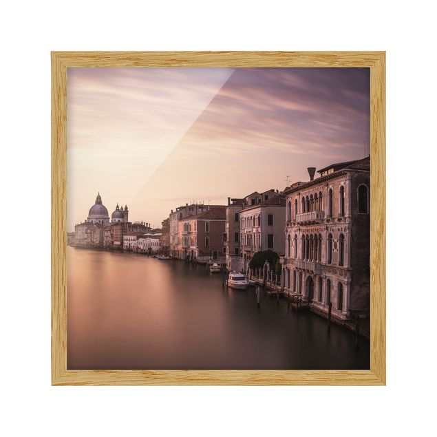 Quadri skyline  Sera a Venezia