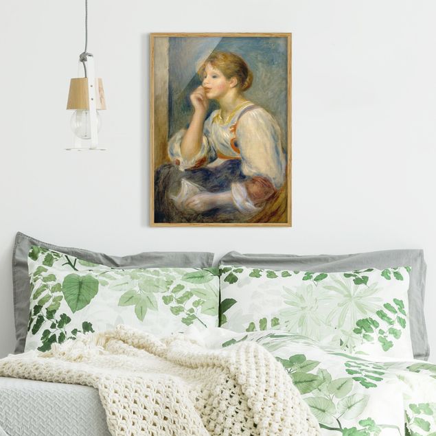 Impressionismo quadri Auguste Renoir - Donna con lettera