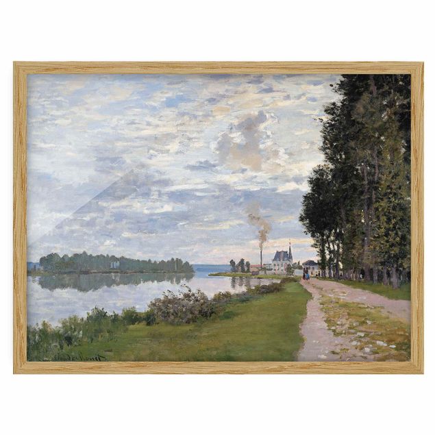 Quadri Impressionismo Claude Monet - Il lungomare di Argenteuil