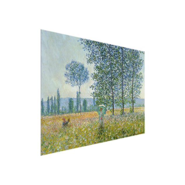 Stile di pittura Claude Monet - Campi in primavera