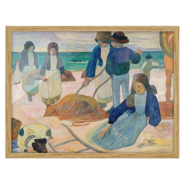 Quadri moderni per arredamento Paul Gauguin - I raccoglitori di kelp (Ii)