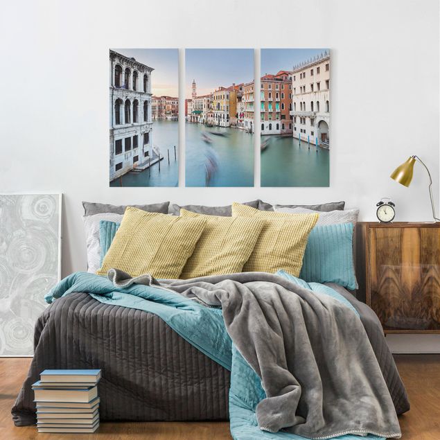 Quadri moderni per arredamento Vista sul Canal Grande dal Ponte di Rialto Venezia