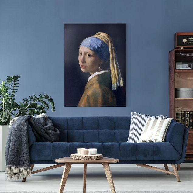 Stile di pittura Jan Vermeer Van Delft - Ragazza con l'orecchino di perla