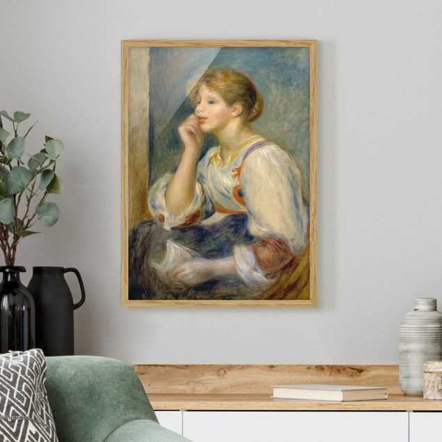 Stile artistico Auguste Renoir - Donna con lettera