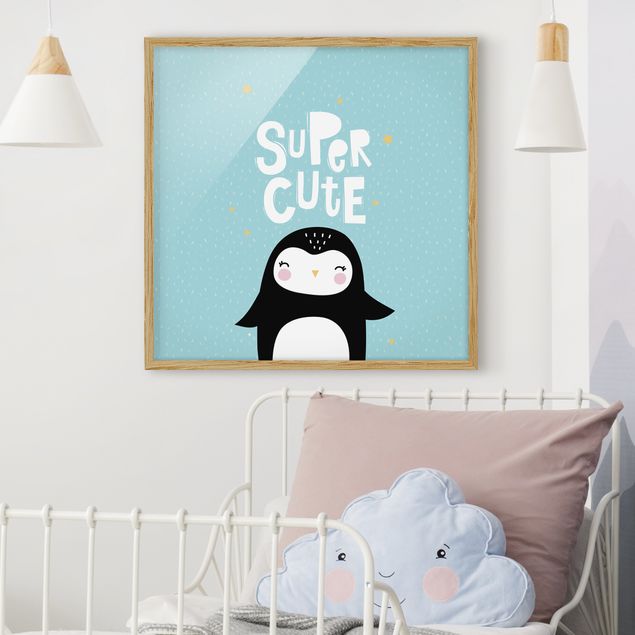 Decorazioni camera bambini Super cute pinguino