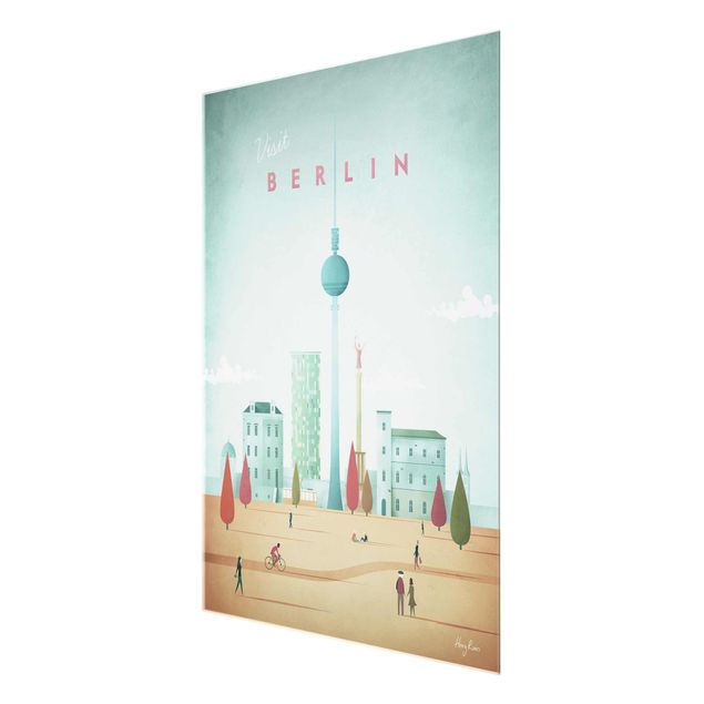 Quadri Henry Rivers Poster di viaggio - Berlino