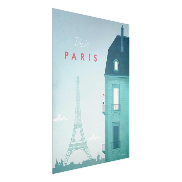 Quadri vintage Poster di viaggio - Parigi