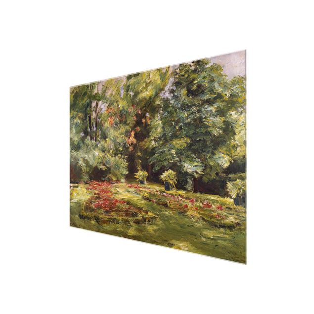 Quadri Impressionismo Max Liebermann - Terrazza fiorita di Wannseegarten
