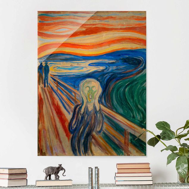 Quadro colorato Edvard Munch - L'urlo