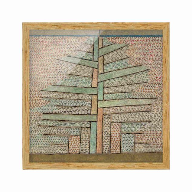 Quadro alberi Paul Klee - Pino