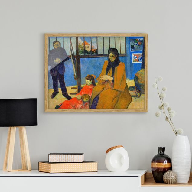 Stile di pittura Paul Gauguin - La famiglia Schuffenecker