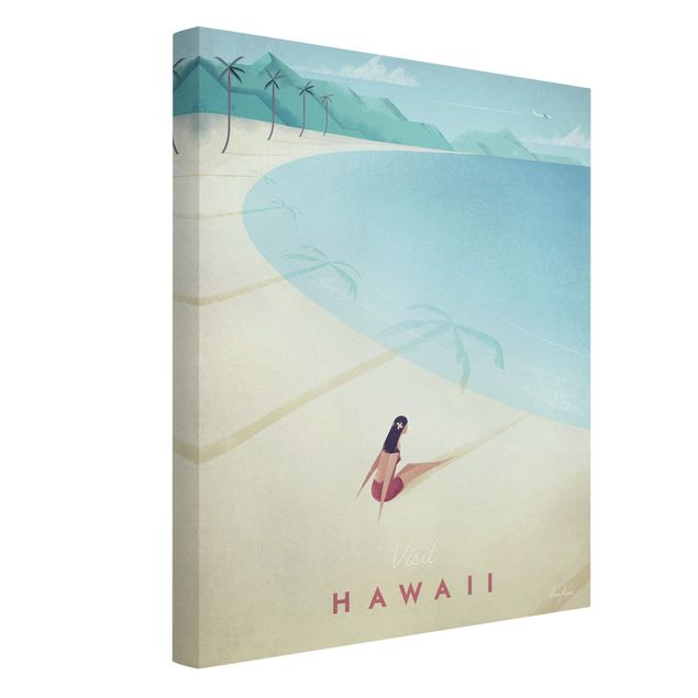Quadro paesaggio Poster di viaggio - Hawaii