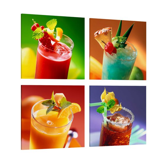 Quadri colorati Cocktail colorati