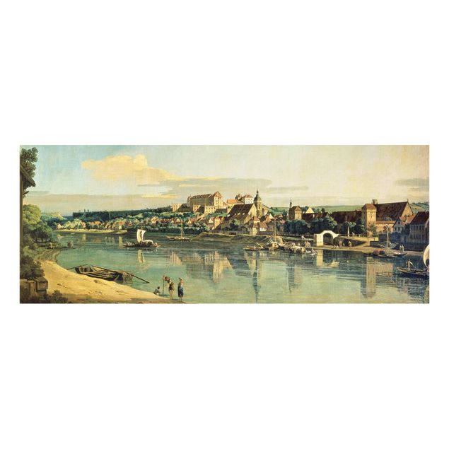 Stampe quadri famosi Bernardo Bellotto - Vista di Pirna