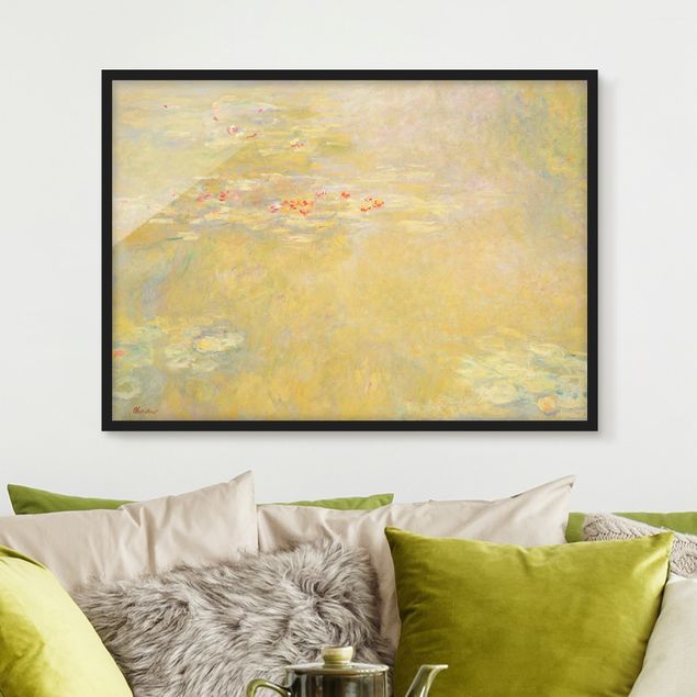 Riproduzioni Claude Monet - Lo stagno delle ninfee