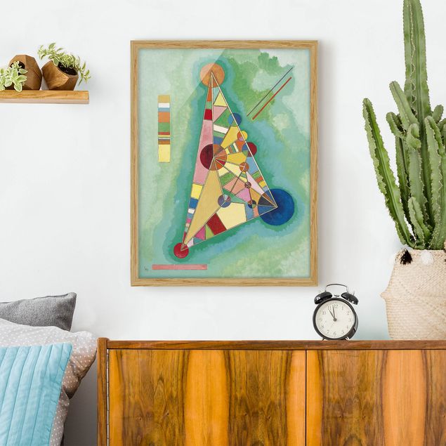 Stile artistico Wassily Kandinsky - Variegatura nel triangolo