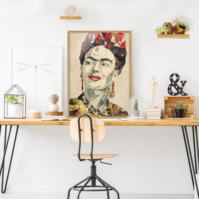 Riproduzione quadri famosi Frida Kahlo - Collage n.2