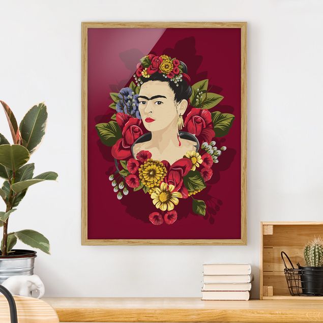 Riproduzioni quadri famosi Frida Kahlo - Rose