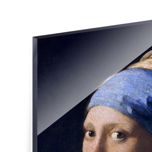 Quadro blu Jan Vermeer Van Delft - Ragazza con l'orecchino di perla