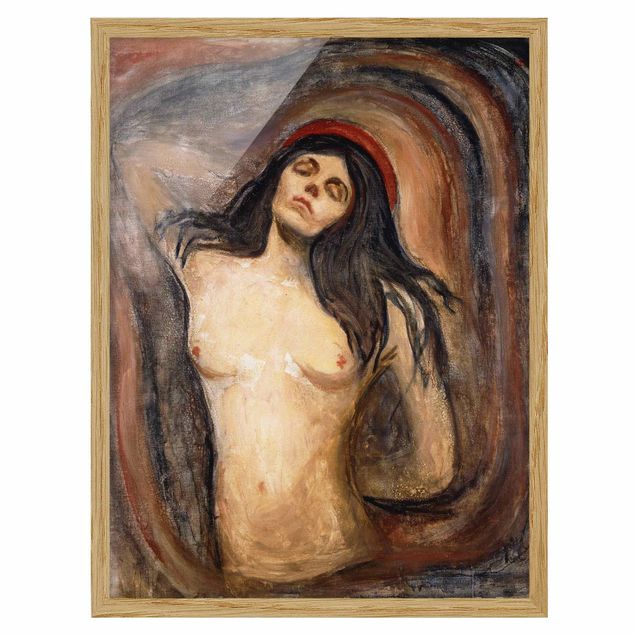 Stile di pittura Edvard Munch - Madonna