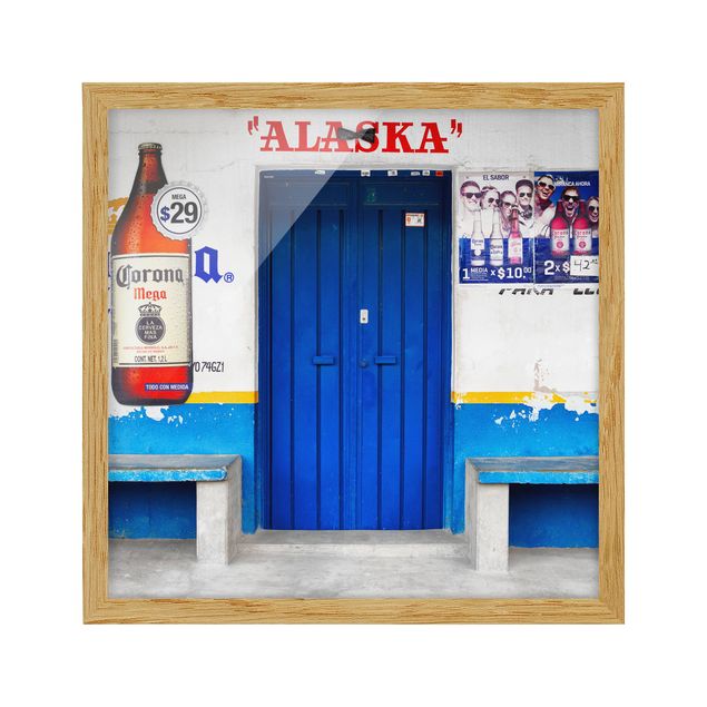 Quadri blu Bar Blu Alaska