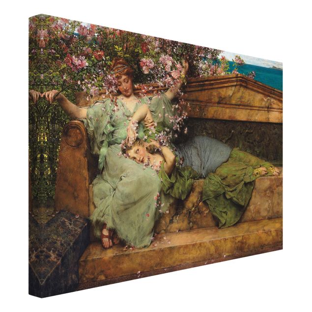 Quadri moderni   Sir Lawrence Alma-Tadema - Il giardino delle rose