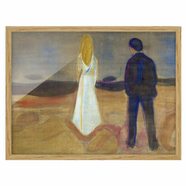 Stile artistico Edvard Munch - Due uomini. Il solitario (Reinhardt-Fries)