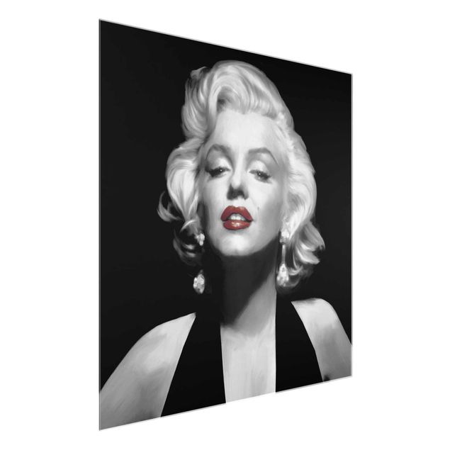 Quadri Marilyn con le labbra rosse