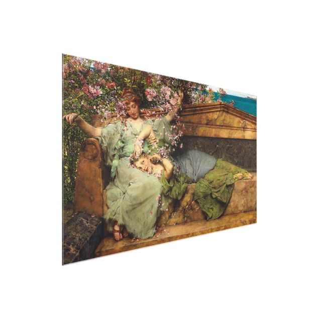 Stile artistico Sir Lawrence Alma-Tadema - Il giardino delle rose
