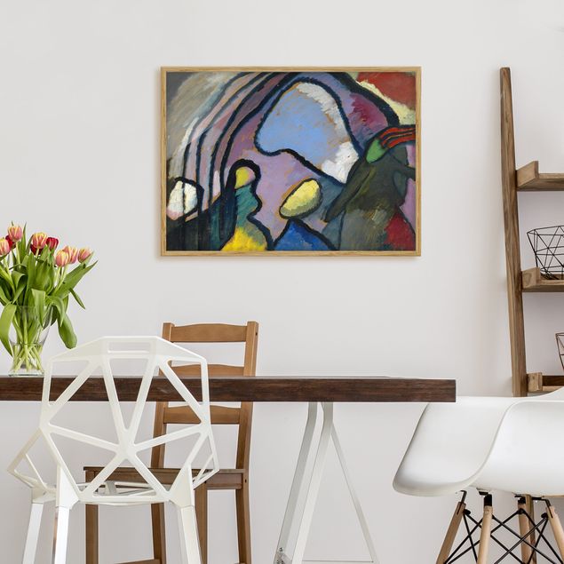Quadro espressionismo Wassily Kandinsky - Studio per l'improvvisazione 10