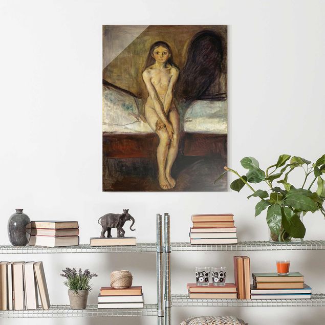 Quadri espressionismo Edvard Munch - Pubertà