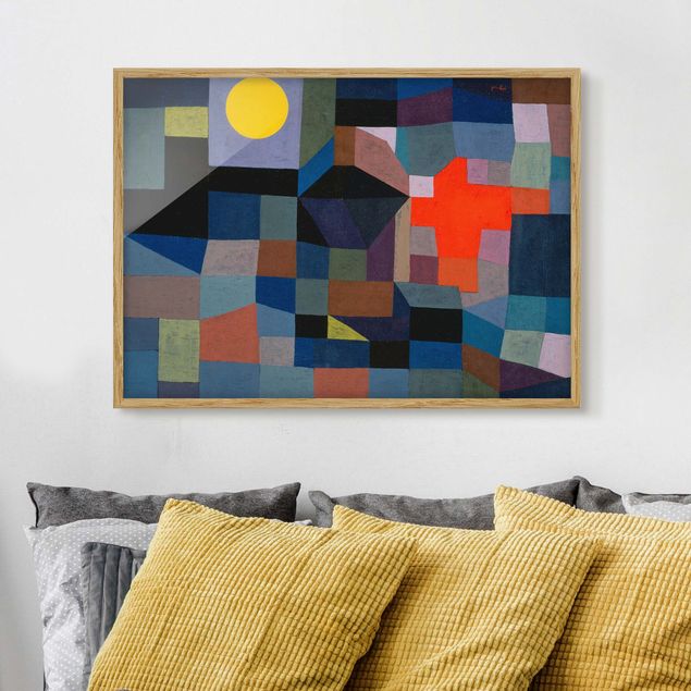 Riproduzioni Paul Klee - Fuoco di luna piena