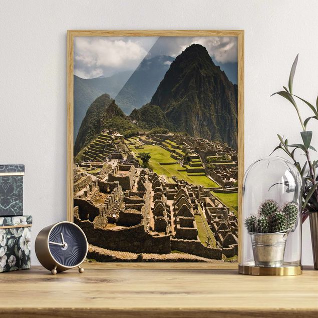 Quadro paesaggio Machu Picchu