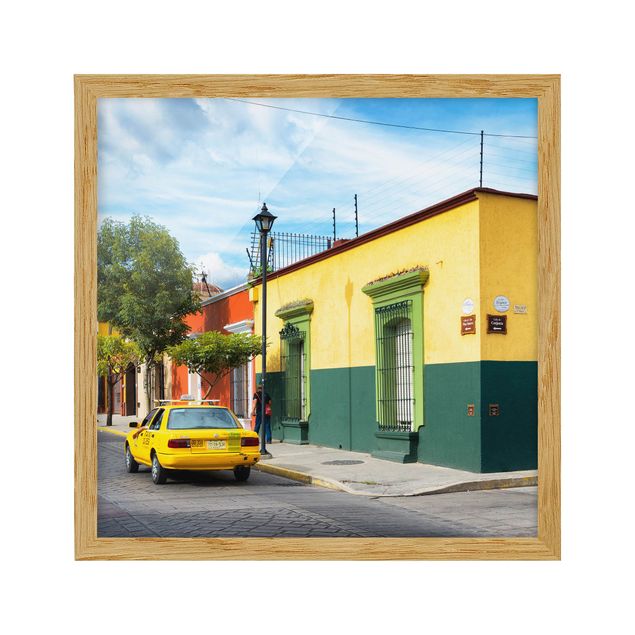 Quadri Strada messicana colorata