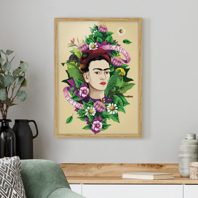 Quadri farfalle Frida Kahlo - Frida