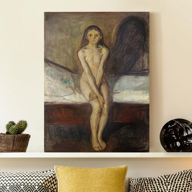 Quadro espressionismo Edvard Munch - Pubertà