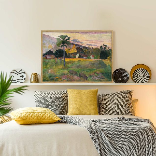 Stile di pittura Paul Gauguin - Haere Mai (Vieni qui)