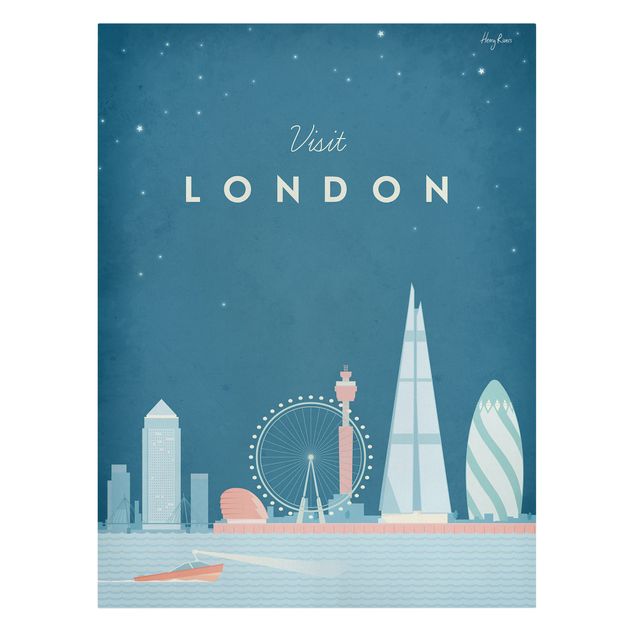 Riproduzioni quadri famosi Poster di viaggio - Londra