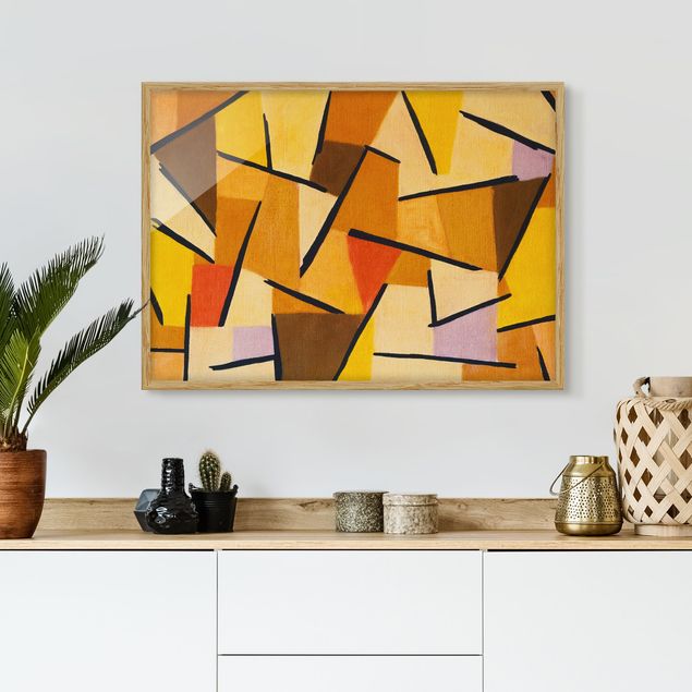 Stile artistico Paul Klee - Lotta armonizzata