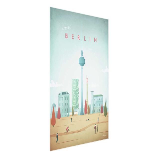 Quadri città Poster di viaggio - Berlino