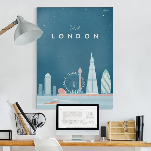 Stampe quadri famosi Poster di viaggio - Londra