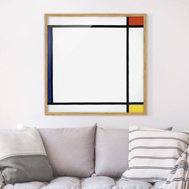 Correnti artistiche Piet Mondrian - Composizione III con rosso, giallo e blu