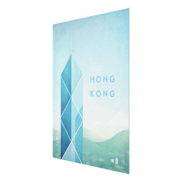 Quadri Henry Rivers Poster di viaggio - Hong Kong