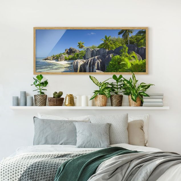 Quadri paesaggistici Spiaggia da sogno Seychelles