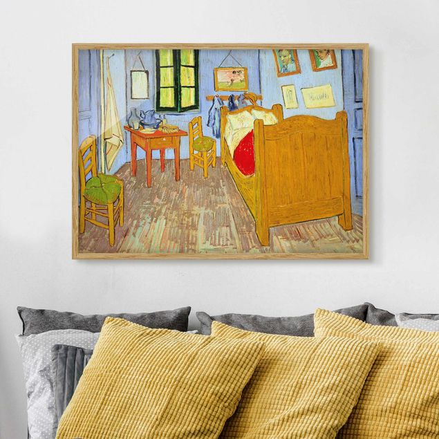Impressionismo quadri Vincent Van Gogh - Camera da letto ad Arles