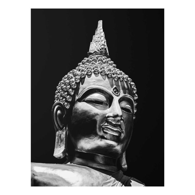 Quadri stampe Volto di statua di Buddha