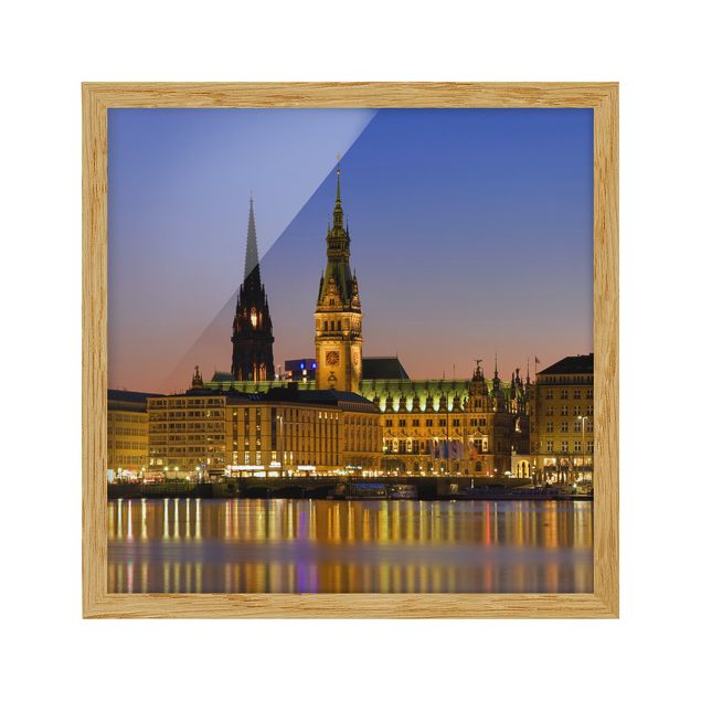 Stampe Panorama di Amburgo
