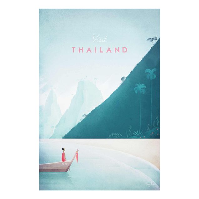 Quadro montagna Poster di viaggio - Thailandia