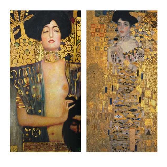 Quadro montagna Gustav Klimt - Judith e Adele