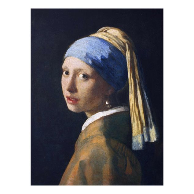 Quadro moderno Jan Vermeer Van Delft - Ragazza con l'orecchino di perla